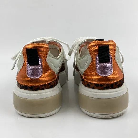 Smidt Women’s Multi Media Comb 5 Platform Brazilian Sneakers sz 8