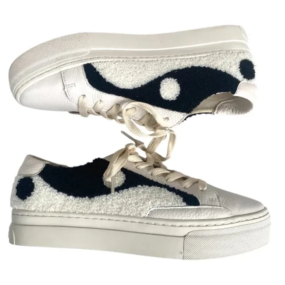 Soludos Anthropologie Yin Yang Platform Sneakers 8