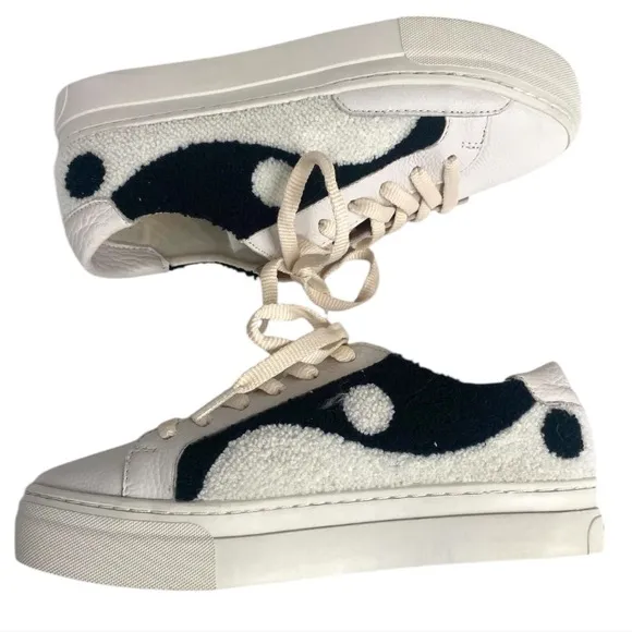 Soludos Anthropologie Yin Yang Platform Sneakers 8