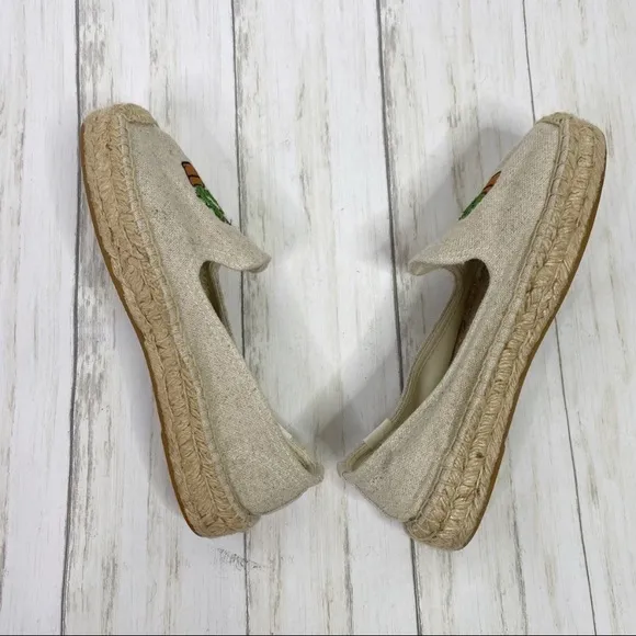 Soludos Canvas Cactus Embroidered Espadrilles
