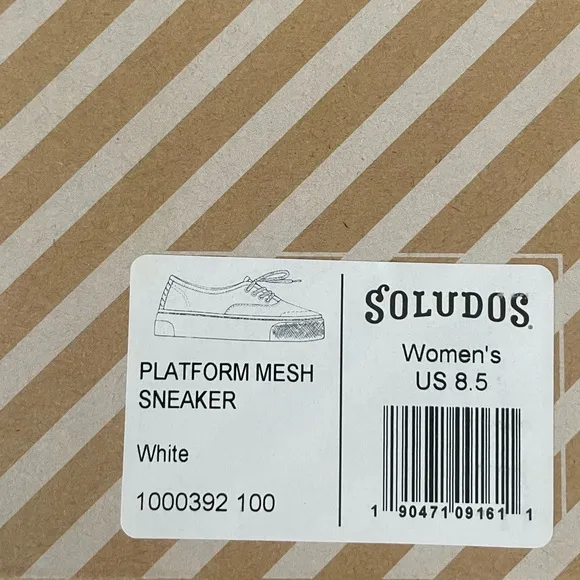 SOLUDOS 🦋 PLATFORM MESH SNEAKERS