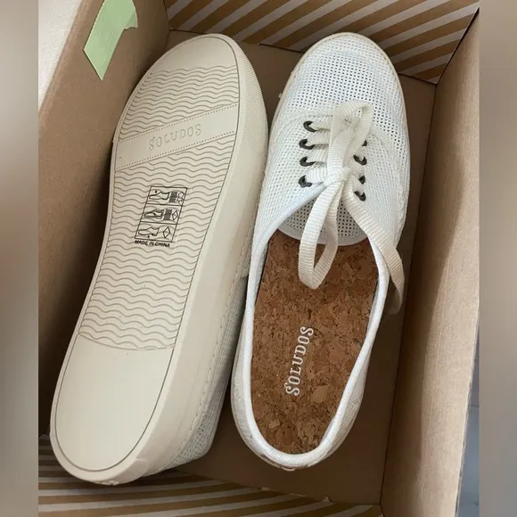 SOLUDOS 🦋 PLATFORM MESH SNEAKERS