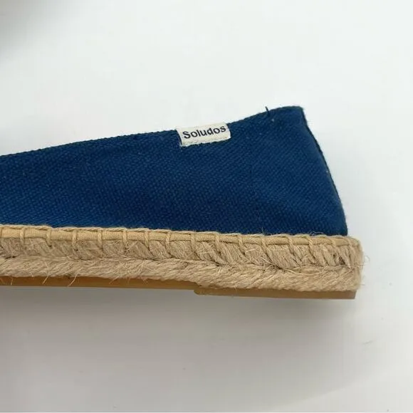 Soludos The Original Dali espadrilles classic blue size 7.5 Coastal grandma