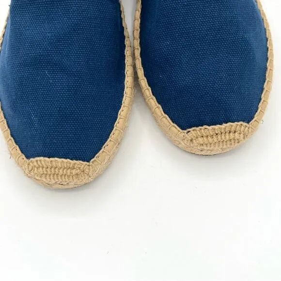 Soludos The Original Dali espadrilles classic blue size 7.5 Coastal grandma