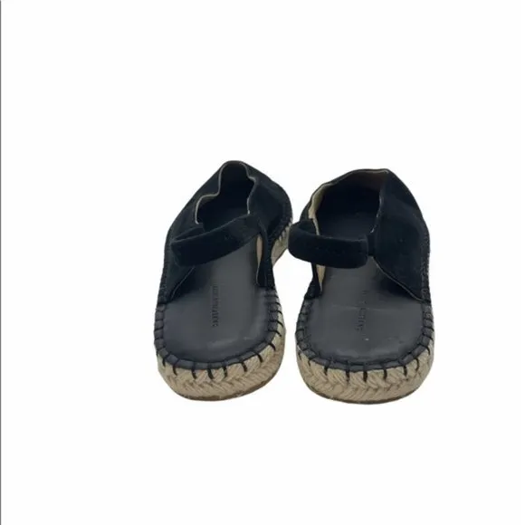 Something Navy | Slingback Espadrille Felix Sandals | Black | Women's Shoes 6.5