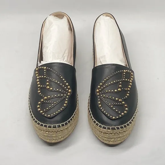Sophia Webster Butterfly Platform Espadrille Flats size 36