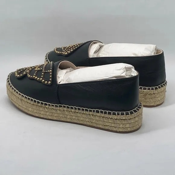 Sophia Webster Butterfly Platform Espadrille Flats size 36