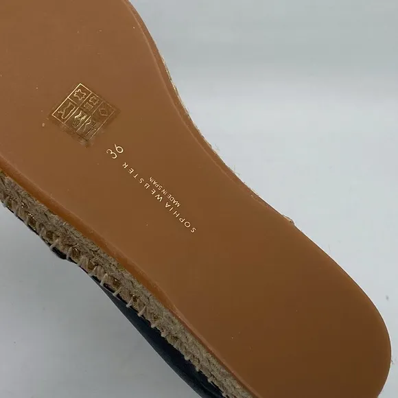 Sophia Webster Butterfly Platform Espadrille Flats size 36