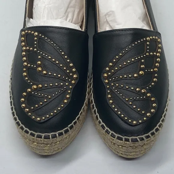 Sophia Webster Butterfly Platform Espadrille Flats size 36