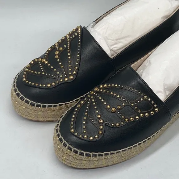 Sophia Webster Butterfly Platform Espadrille Flats size 36