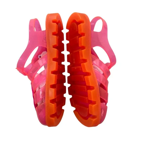 Sophia Webster Mini Butterfly Jelly Sandals Pink Size 12 UK/13 US Girls