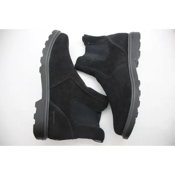 Sorel Carson Chelsea Waterproof Boots Men's Size 13 NM4900-010 Black Suede