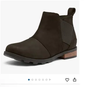 Sorel Emelie Chelsea Black Waterproof Boots