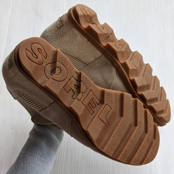 SOREL Joan of Arctic Chelsea II Wedge Ankle Boots size 11
