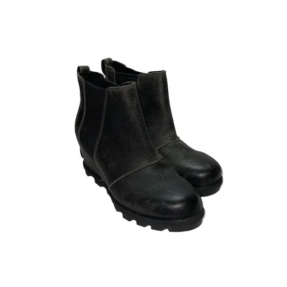 Sorel Joan of Arctic Chelsea Wedge Boots Size 9