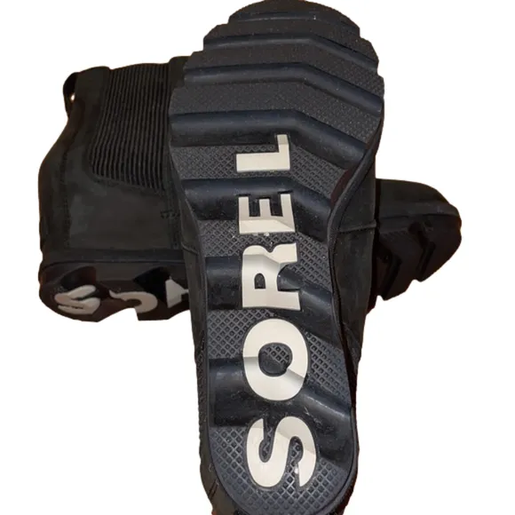 Sorel Joan of arctic wedge II boots black 10.5