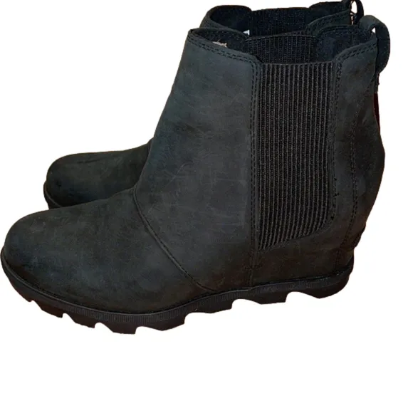 Sorel Joan of arctic wedge II boots black 10.5