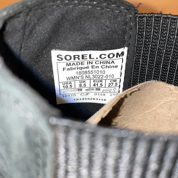 Sorel Joan of arctic wedge II boots black 10.5
