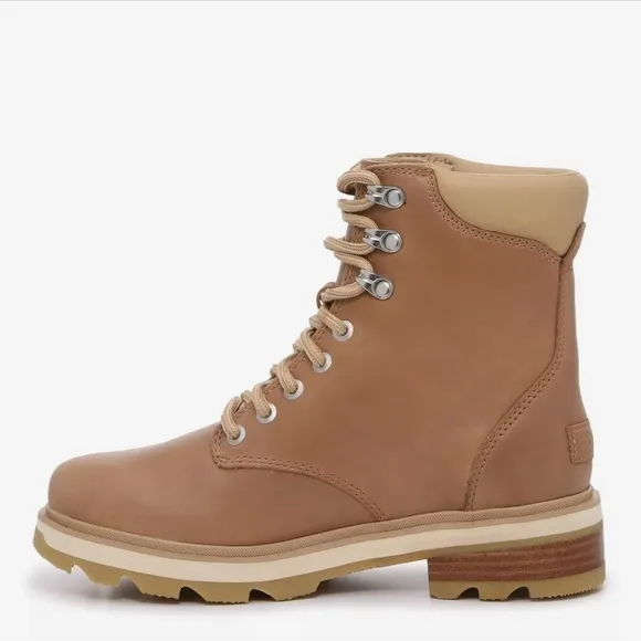 SOREL Lennox Lace Up Combat Boot NIB Shelf #18