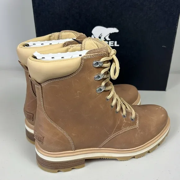 SOREL Lennox Lace Up Combat Boot NIB Shelf #18