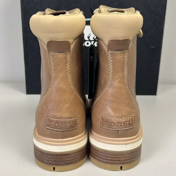 SOREL Lennox Lace Up Combat Boot NIB Shelf #18