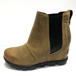 Sorel Women's Joan of Arctic Wedge II Chelsea Boots Brown, Size 7 M