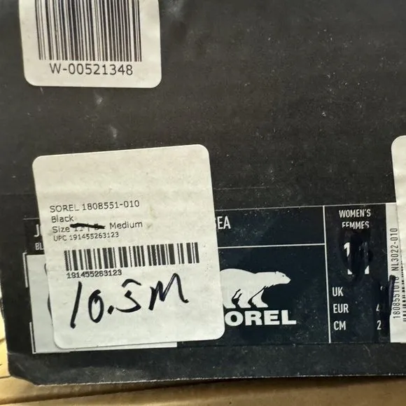 Sorel Women's Joan Of Arctic Wedge II Chelsea Boots Gray, Size 10.5 M