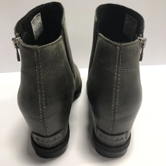 Sorel Women’s Joan of Artic Wedge II Chelsea Boot Gray Size 10.5 M