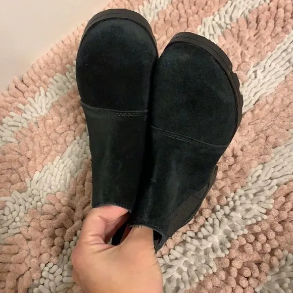 Sorel Black Emelie‎ Chelsea Boots/Booties