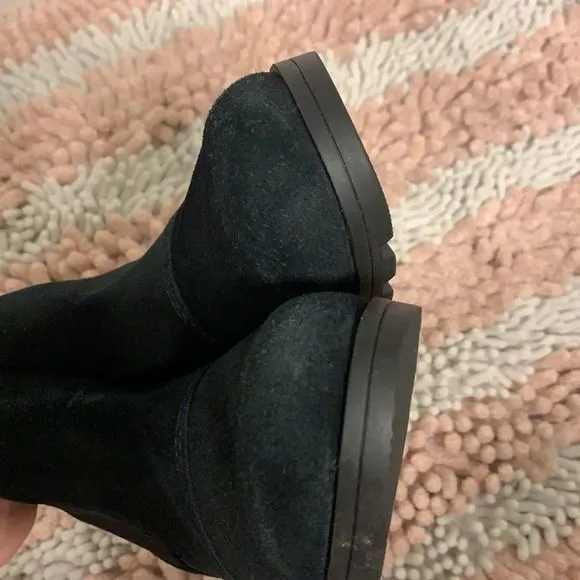 Sorel Black Emelie‎ Chelsea Boots/Booties