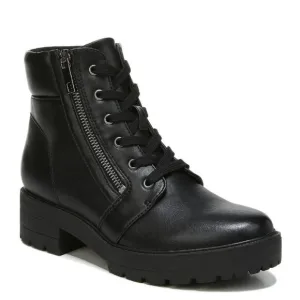 SOUL Naturalizer Nailah Faux Leather Lugged Sole Combat &amp; Lace-up Boots (WIDE)