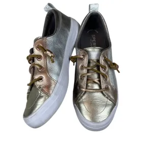 Sperry Classic Low Top Metallic Crest Vibe Sneakers