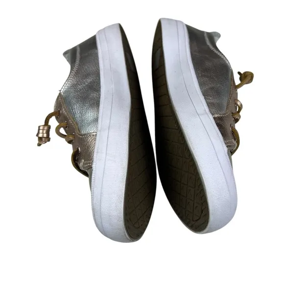 Sperry Classic Low Top Metallic Crest Vibe Sneakers