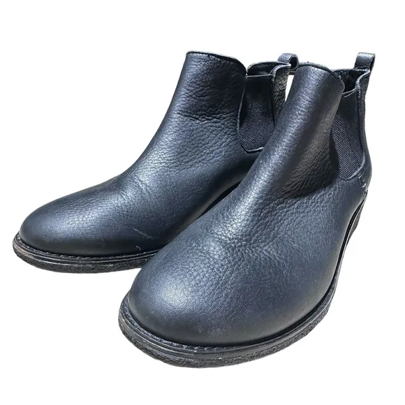 Sperry Maya Leather Chelsea Boots Sperry Ankle Bootie Black Size 10