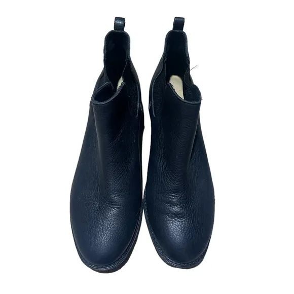 Sperry Maya Leather Chelsea Boots Sperry Ankle Bootie Black Size 10