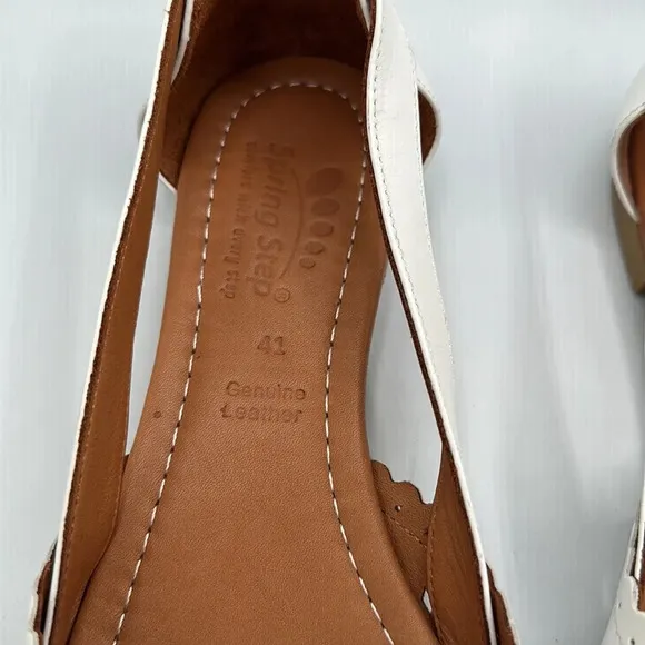 Spring Step Delorse Genuine Leather Slip-On Shoes Sandals