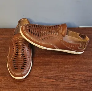 Stacy Adams Woven Slip On Loafers Size 11.5 Euc