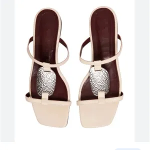 Staud Margot Slide Sandal In Cream size 36 new