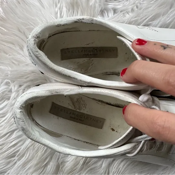 Stella McCartney Elyse platform Sneakers white stars