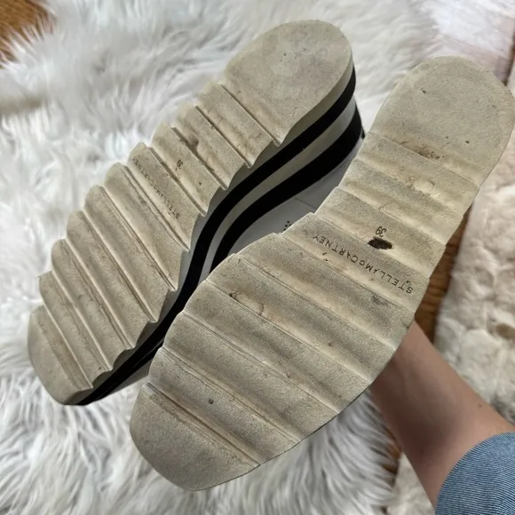 Stella McCartney Elyse platform Sneakers white stars