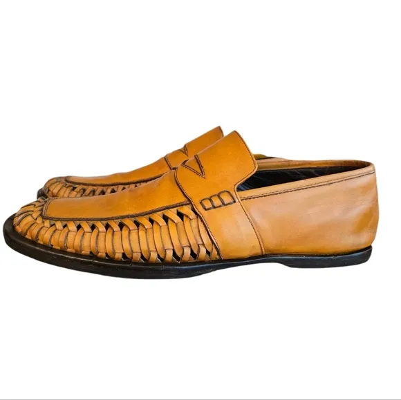 Step into Luxury! Vero Cuoio Dèbut  Italian Leather Loafers Size 45 EU (11.5 US)