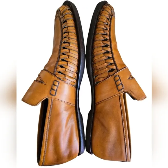 Step into Luxury! Vero Cuoio Dèbut  Italian Leather Loafers Size 45 EU (11.5 US)