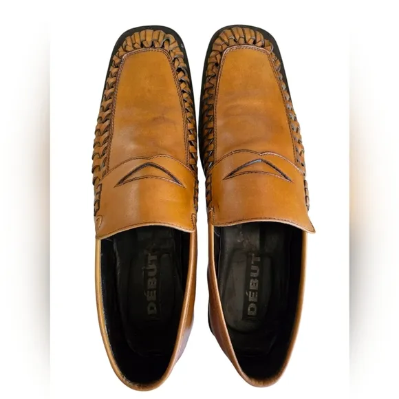 Step into Luxury! Vero Cuoio Dèbut  Italian Leather Loafers Size 45 EU (11.5 US)