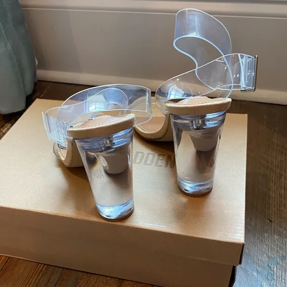 Steve Madden Clear Sandals