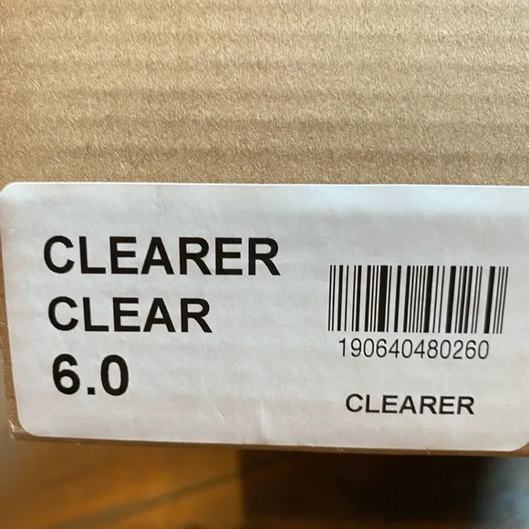 Steve Madden Clear Sandals