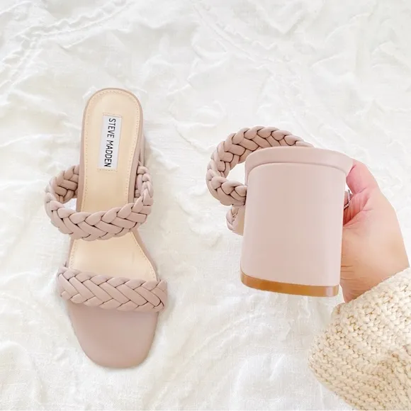 Steve Madden Infused Heel Sandal Size 8 New