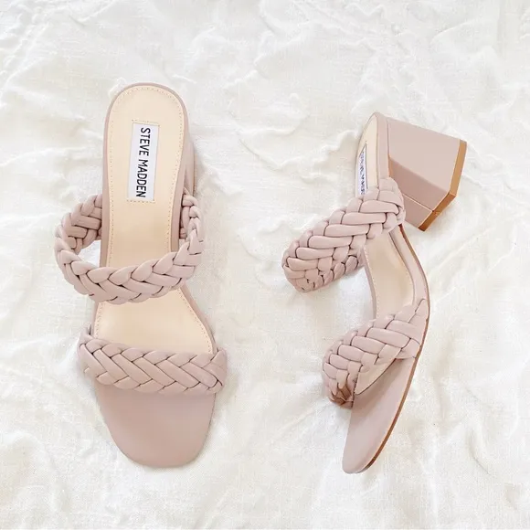 Steve Madden Infused Heel Sandal Size 8 New