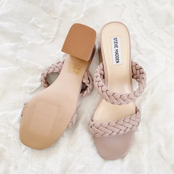 Steve Madden Infused Heel Sandal Size 8 New