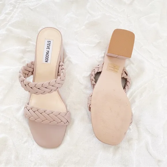 Steve Madden Infused Heel Sandal Size 8 New