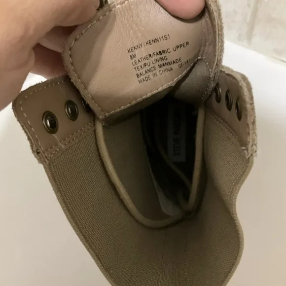 Steve Madden Kenny Combat Lace Up Boots